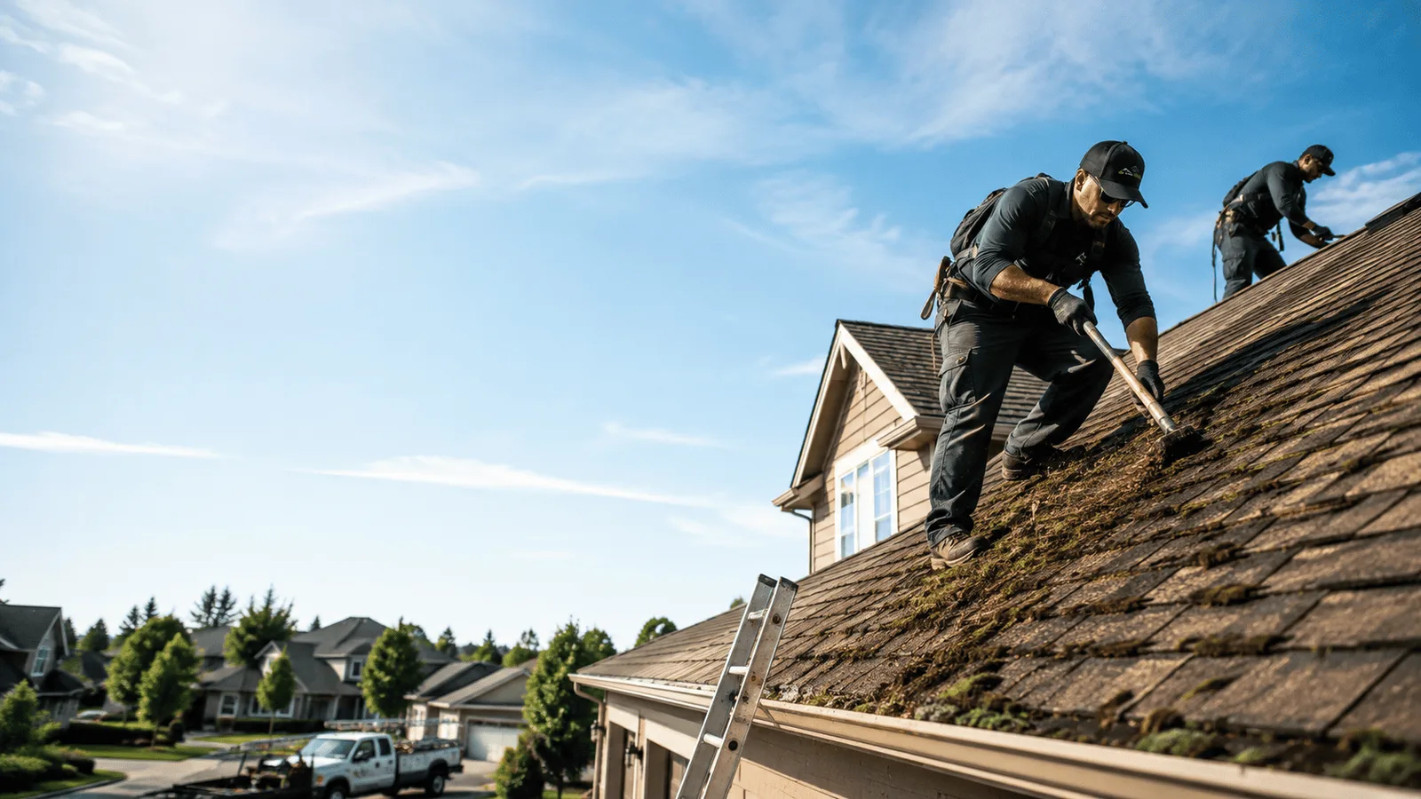 Roof Moss Removal in Milltown, IN near me